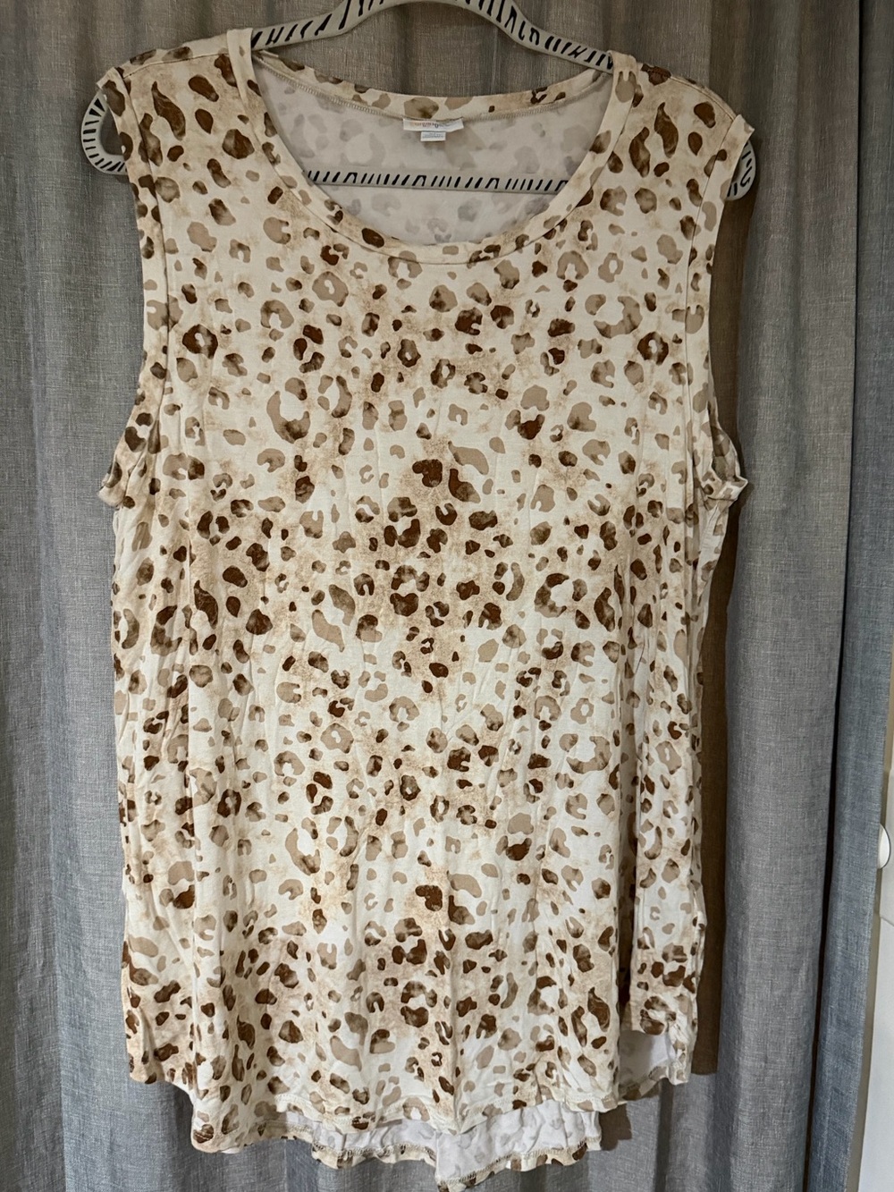 LulaRoe Cocoa Sleeveless Leopard Print Women's Tank Top